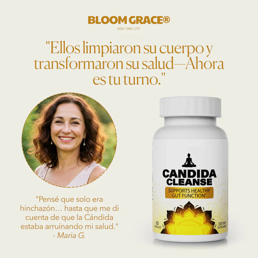 2x1 Candida Cleanse – 120 cápsulas Elimina los hongos, inflamación y malestar intestinal