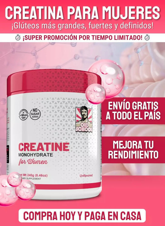 JO-3 Creatina Monohidratada Mujeres Glut